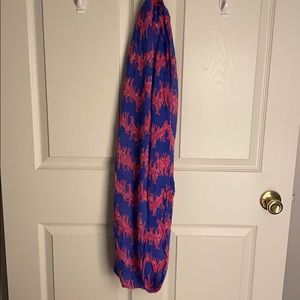 Lilly Pulitzer Giraffe Chevron Infinity Scarf